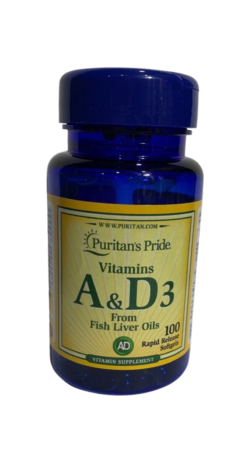 Puritan's Pride Vitamins A & D3